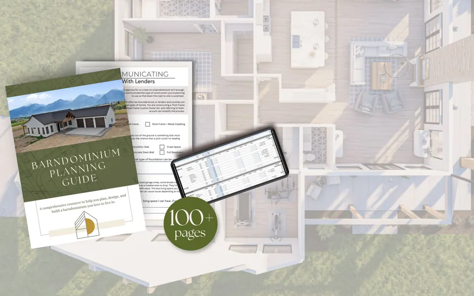 Back Forty Building Co Barndominium Plans / Kit